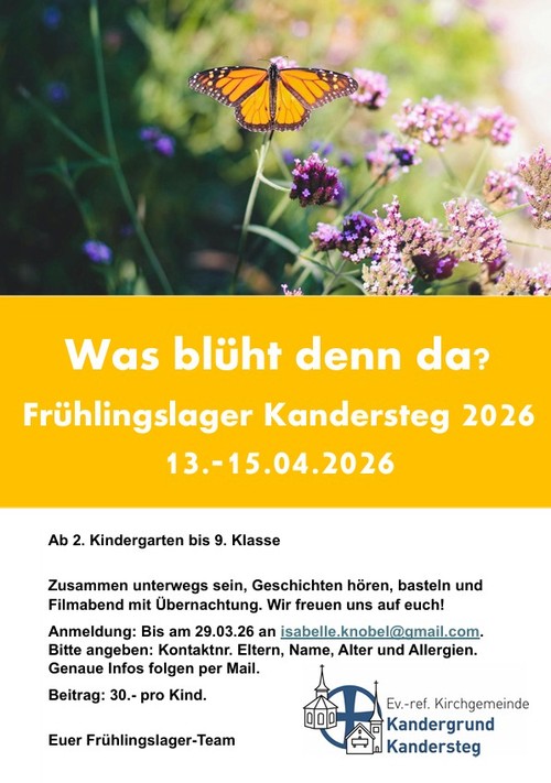 Frühlingslager 2026